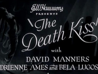 The Death Kiss (1933) misterio policial en el set